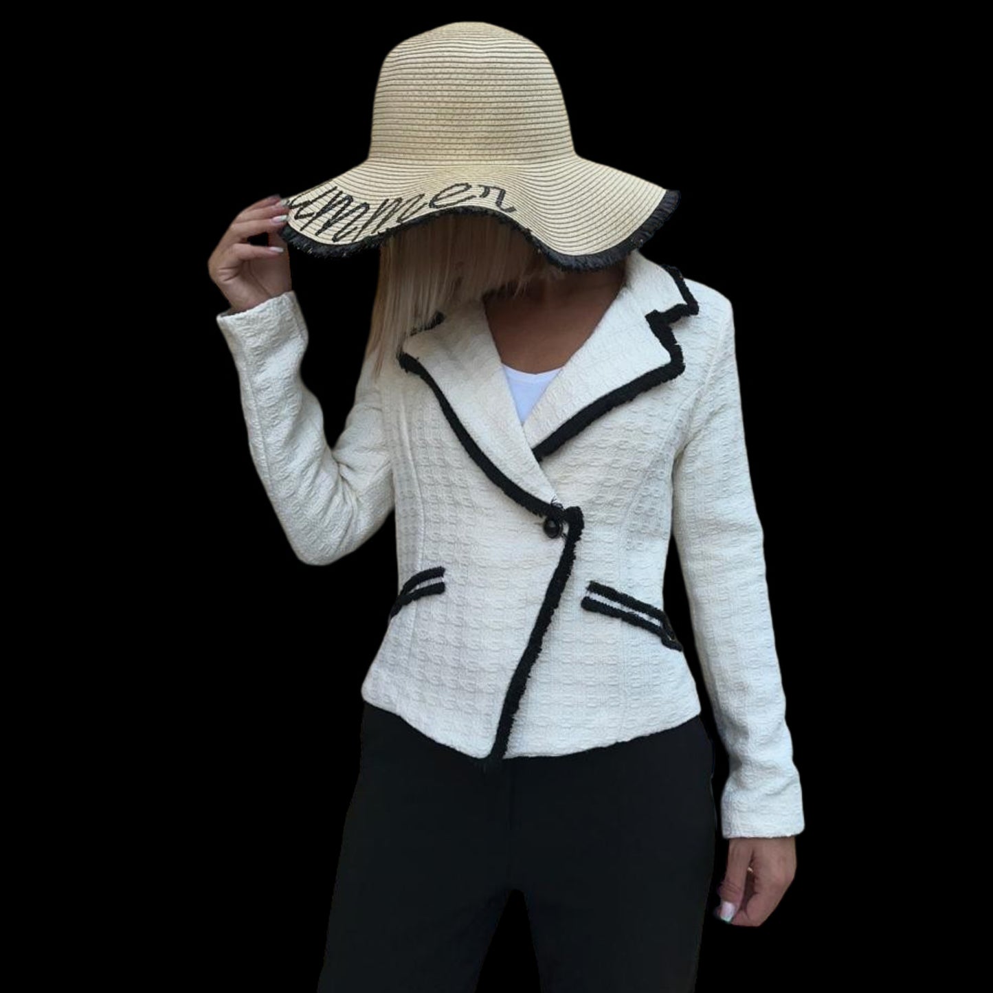 Veste tailleur style "Coco Chanel"