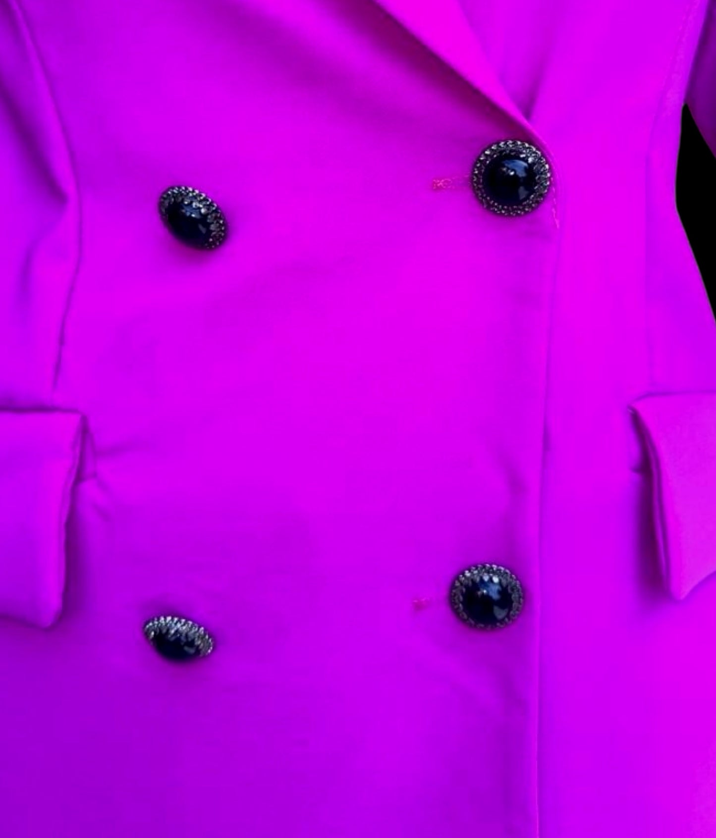 Veste tailleur léopard fushia